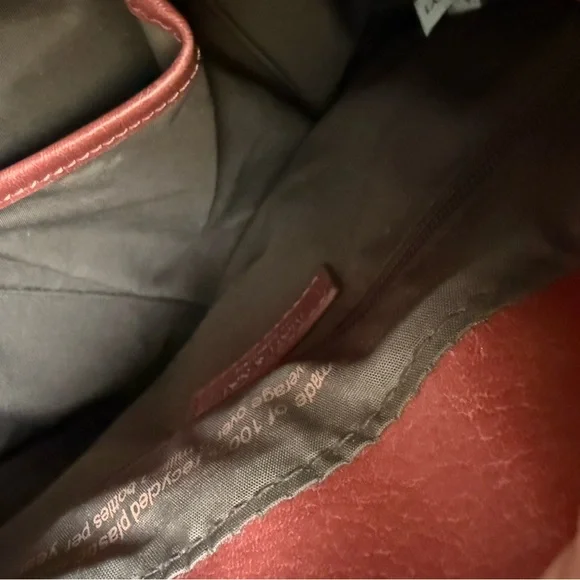 Matt & Nat Fabimini dark rose Vegan Leather Backpack - Picture 8 of 10